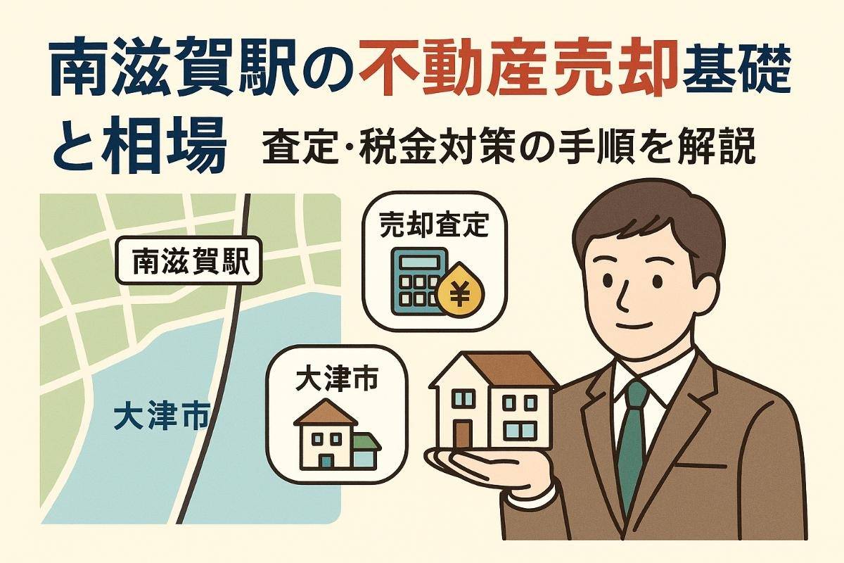 南滋賀駅で不動産売却の基礎知識と相場分析｜売却成功へ導く7つのステップと注意点
