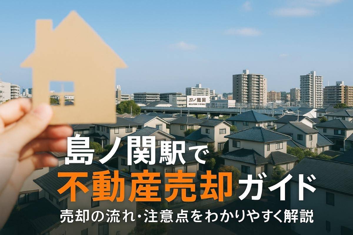 島ノ関駅近辺で不動産売却にお悩みの方向けガイド・市場動向から業者の選び方まで解説！