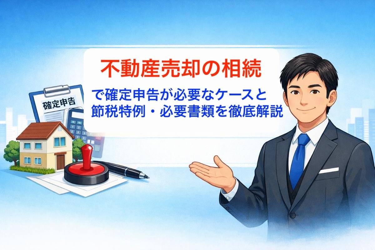不動産売却の相続で確定申告が必要なケースと節税特例・必要書類を徹底解説