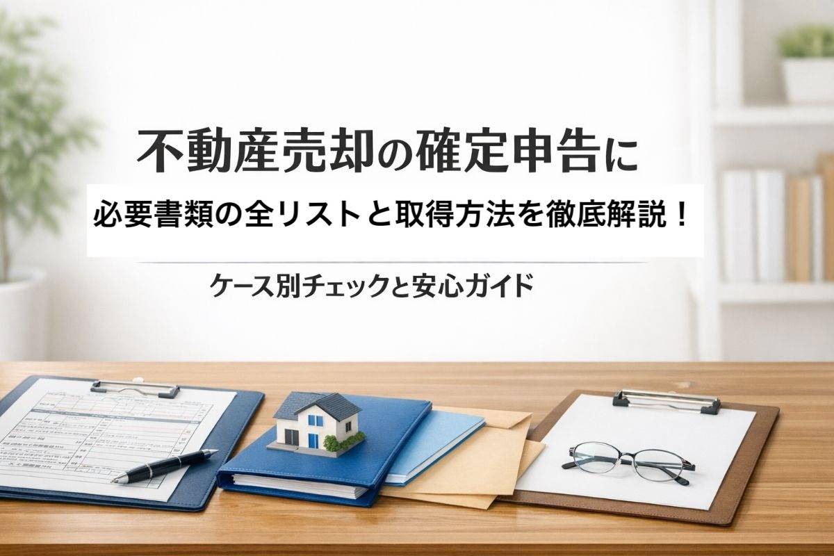不動産売却の確定申告に必要書類の全リストと取得方法を徹底解説！ケース別チェックと安心ガイド